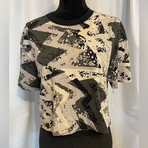 Jordan Heatwave Loose Fit Cropped Short Sleeve Tee T-shirt 100% cotton Small